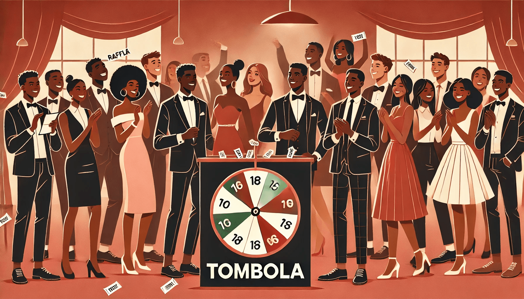 Tombola illustration